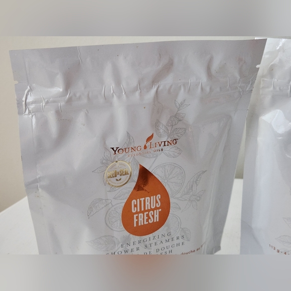 Young Living Citrus Fresh Energizing Shower Steamers - Lot Of 2 Packs - Picture 4 of 5